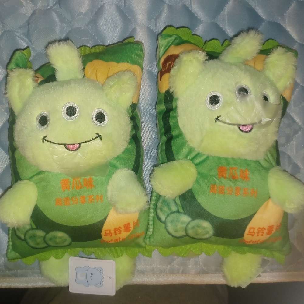 ALIEN POTATOE CHIPS PLUSH DUO